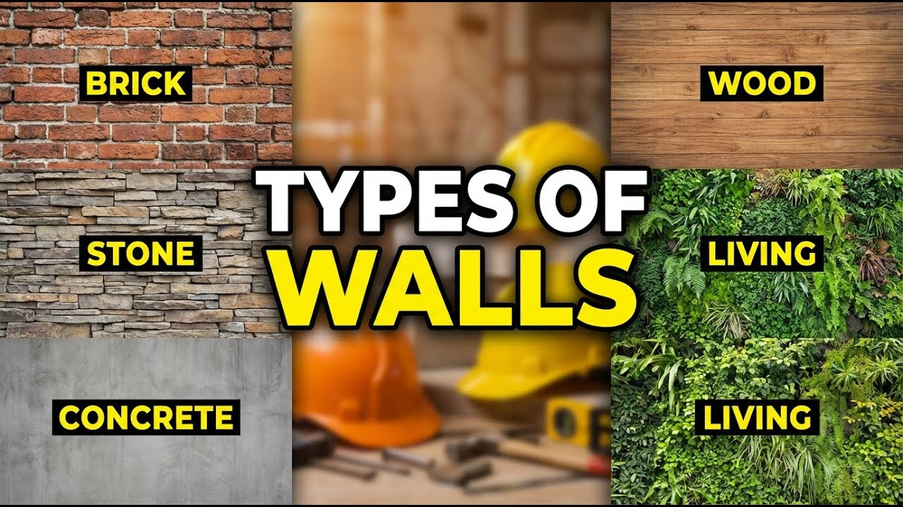 Types of Walls in Building Construction