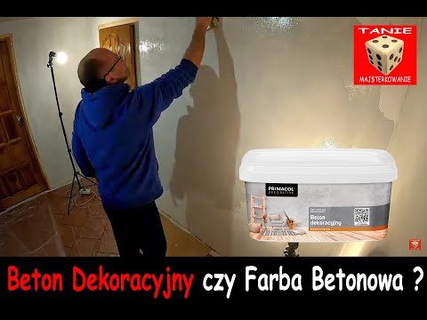 Beton Dekoracyjny czy Farba Betonowa - Co Wybrać do swojego Mieszkania? Szybki Remont Przedpokoju :)