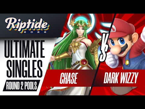 Chase vs Dark Wizzy - Ultimate Singles R2 Pools - Riptide 2022 | Palutena vs Mario