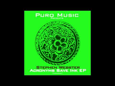 Stephen Webster - A Minute's Silence, Please, For the Ghost (Seamless Recordings)