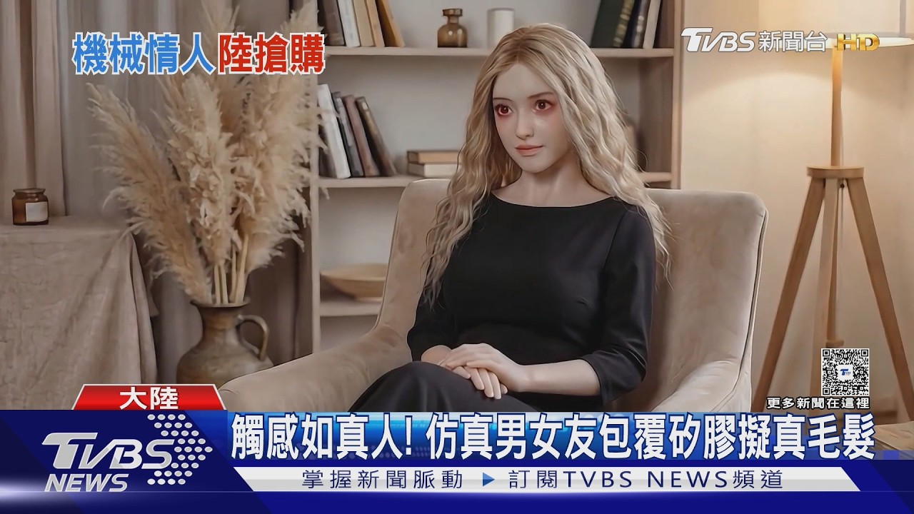 影音/仿真男女友來了! 陸廠伴侶機器人預購秒殺