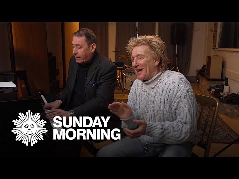 Rod Stewart and Jools Holland record swing era jazz classics