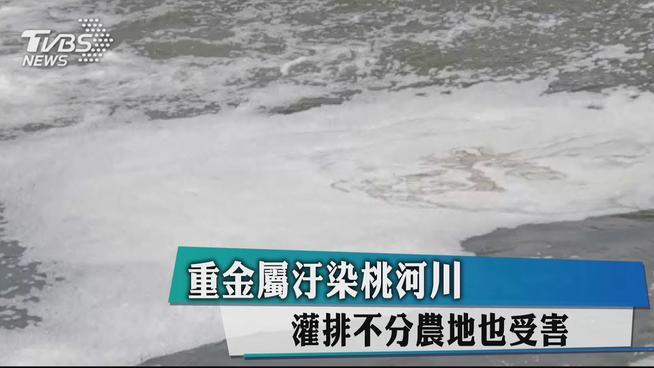 重金屬汙染桃河川 灌排不分農地也受害