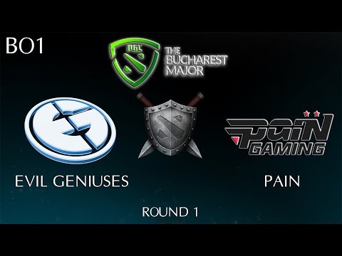 EG vs paiN Highlights The Bucharest Major Round 1 | Evil Geniuses vs paiN
