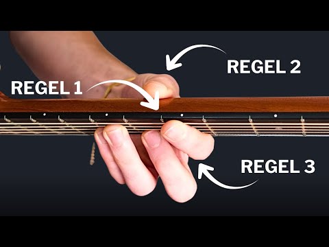 3 golden rules for perfect barre chords