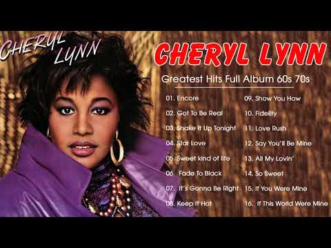 Best Songs Cheryl Lynn - Cheryl Lynn Greatest Hits Full Album - BEST FUNKY SOUL