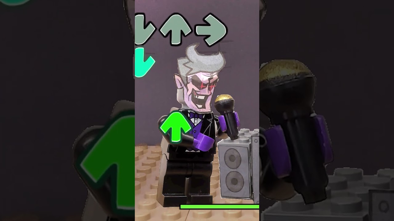 Friday Night Funkin but in lego #fnf #fnfanimation #fridaynightfunkin #lego