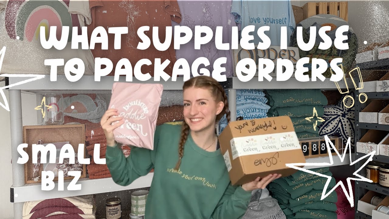 What Packaging Supplies I Use For My Small Business Boutique! How to find suppliers & packaging tips