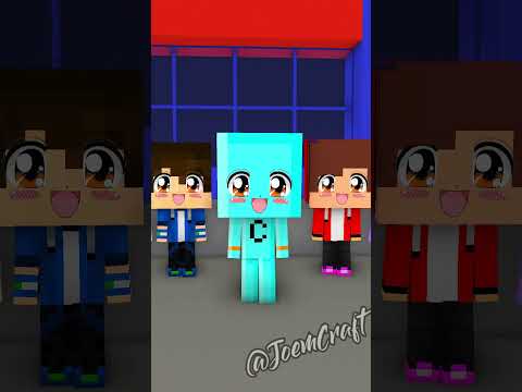 CHICKEN WINGS MEME DANCE CRAFTEE, EYSTREEM, MAIZEN, FUNNEH, APHMAU, MIKEY #shorts #minecraftshorts