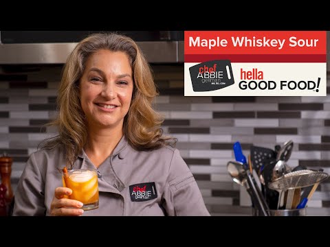 Maple Whiskey Sour