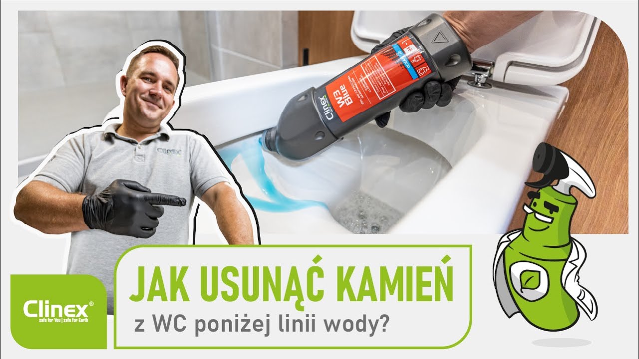 🚽 Jak usunąć kamień z WC poniżej linii wody? 🚽✨