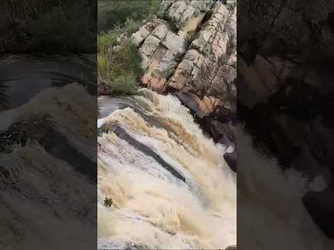 Cheia na Cachoeira dos Índios em Boninal-BA