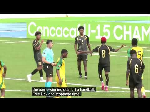 Jamaica 6-2 Trinidad & Tobago Full Highlights | Concacaf U15 Championships Semifinals | reggae Boyz