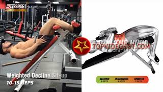 b&agrave;i tập x&acirc;y dựng cơ bụng 6 m&uacute;i