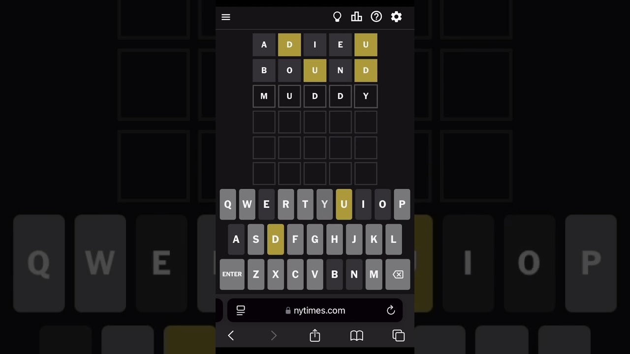 Wordle Today April 28 2025 - Wordle 1409 #shorts #wordlepuzzle #wordlegameplay