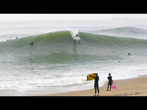 PROS score most PERFECT Shorebreak waves in Years !!! (THE VAULT)