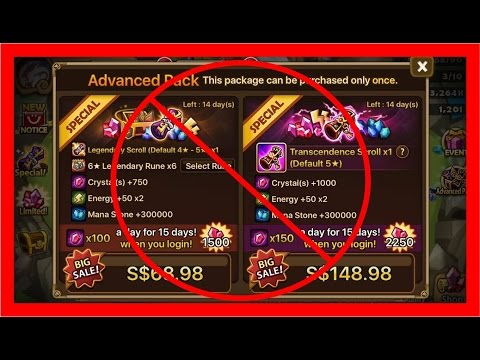 Transcendence Scroll is Breaking the game? | Summoners War