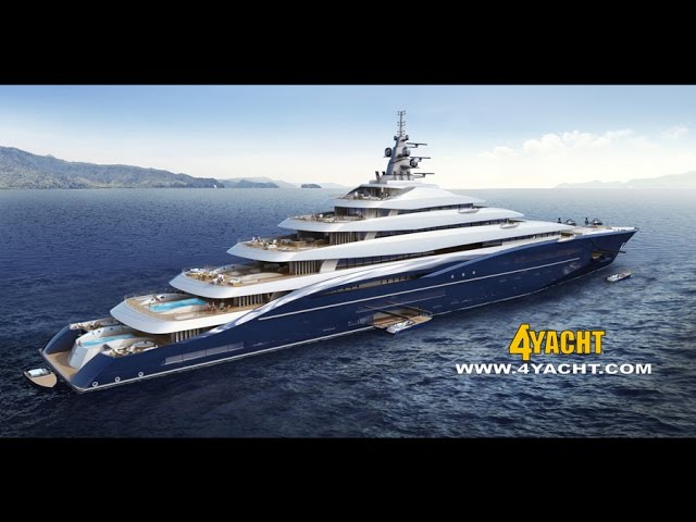 $770M USD Billionaires Yacht, Fox News Shepard Smith Explores The World's Largest Yacht