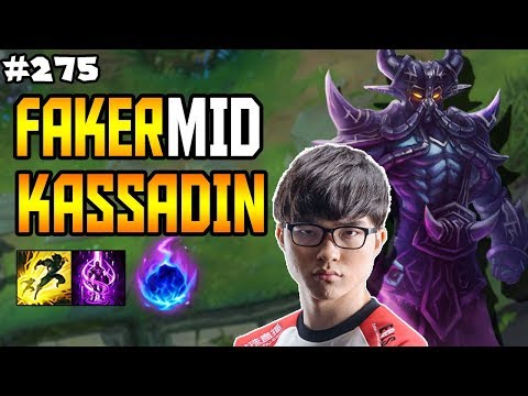 SKT T1 FAKER KASSADIN MID - KOREA CHALLENGER SEASON 8
