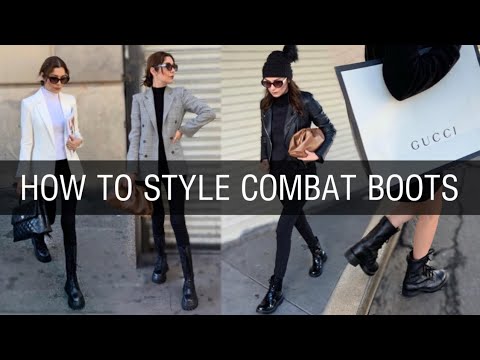 HOW TO STYLE COMBAT BOOTS FALL WINTER 2020 🍁 22...