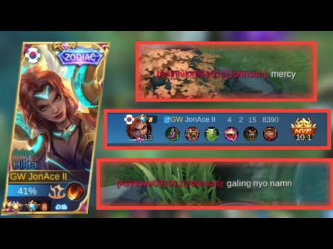 OLD BUT GOLD TANK BUILD | HILDA GAMEPLAY | HILDA BEST BUILD 2020 | HILDA GUIDE | JonAce - MLBB