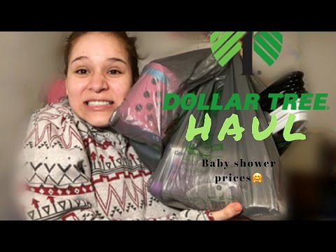 DOLLAR TREE HAUL•PRIZES FOR BABYSHOWER GAMES!