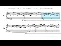 Little Jazz Excercise Transcription - Oscar Peterson