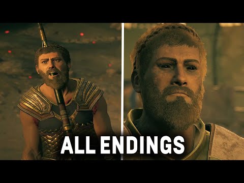 Brasidas Fate In The Underworld - All Endings - Assassin's Creed Odyssey