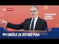 PM Announces 15bn Defence Investment Plan