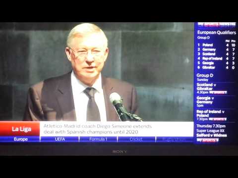 Sir Alex Ferguson on Legend Dave Mackay.