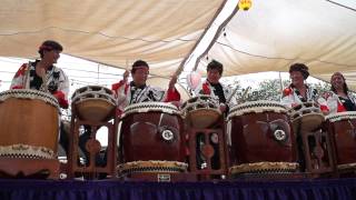 preview picture of video 'Sacramento Taiko Dan at 2014 Japanese Food Festival'