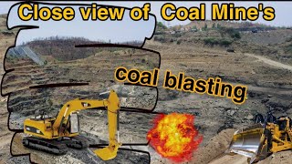 preview picture of video 'Chhindwara/Parasia coal mines view | Blasting in coal mines | Sethiya open cast mine'