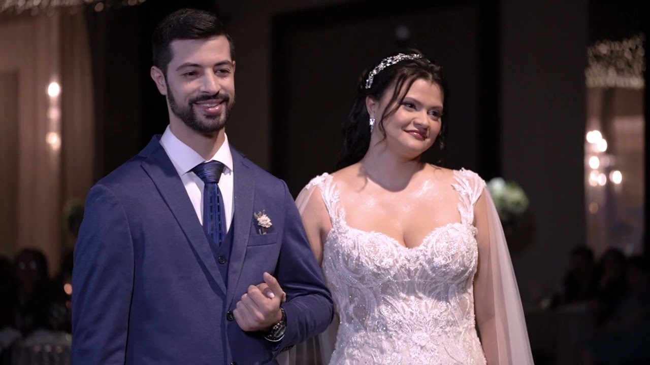 Veja este trecho da cerimônia de Gizelle e Gabriel