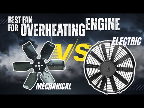 Belt Driven Fan vs Electric Radiator Fan | Derale 17318 vs SPAL VA13 | Best Engine Cooling Fan?