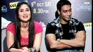 Kareena Kapoor – Ajay Devgn talk about their new Hindi comedy Golmaal 3