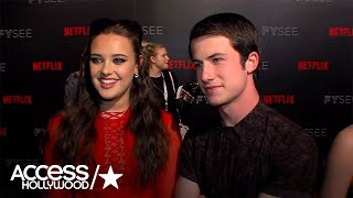 Katherine Langford & Dylan Minnette On '13 Reasons Why' Getting Picked Up For Season 2