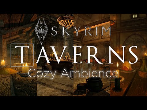 Skyrim Cozy Ambience | Taverns and Inns
