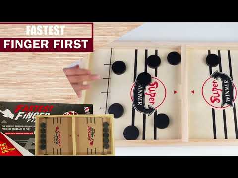 Wood fastest finger board game, number of players: 2, 59 x 2...