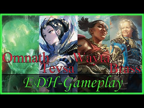Omnath vs. Teysa vs. Wayta vs. Brass EDH-Gameplay | Magic the Gathering