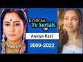 Aasiya Kazi All Tv Serials List 2009 2022 Tenali Rama