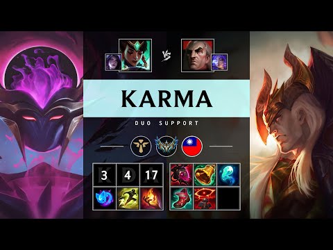 Karma Support vs Swain - TW Challenger Patch 25.15