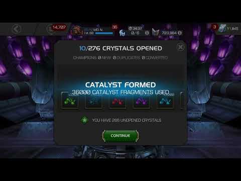 MCOC 200+ Map 6 Crystal Opening