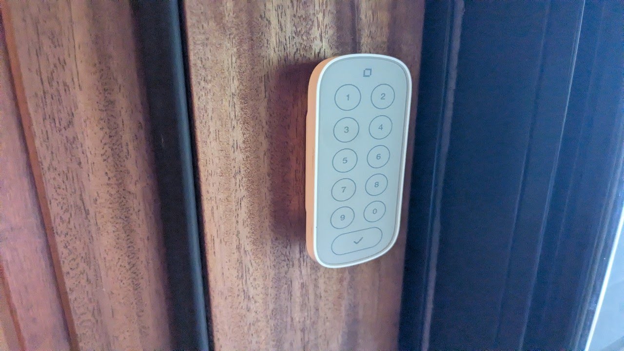 Level Keypad - Compatible with Any Level Lock or Bolt - Weatherproof with LED Backlight - Blue