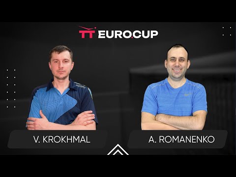 17:10 Vitalii Krokhmal - Andrii Romanenko 06.10.2024TT Euro.Cup Ukraine Professional. TABLE 3
