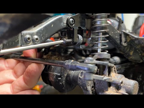 Traxxas TRX4 - TRX6 Steering Upgrade PanHard  / Shock Tower Hoops Upgrade .