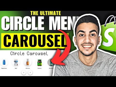 How To Add Circle Menu In Shopify (Without Apps)