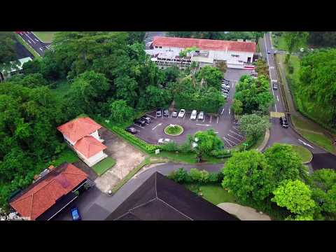 [4K drone] Singapore Dempsey Hill after rain.  Aerial footage