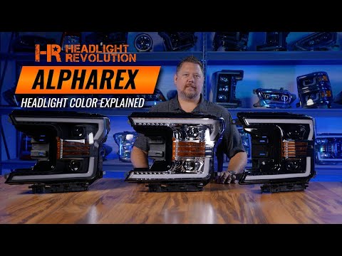 Alpharex Black v Chrome v Jet Black; What's the Difference?