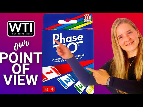Mattel Uno Phase 10 Card Games - WTI product video review