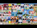 踏切アニメ 世界のふみきりがいろんな場所でカンカン Railroad Crossings Of The 